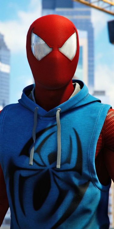 Scarlet Spider, Spider-man (PS40, video game, 2018, 1080x2160 wallpaper @wallpapersmug : ift