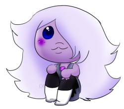 I colored your cute little Amethyst drawing. THIS one, I feel WAAAAAAY more confident about. I think I did a pretty stinkin’ good job here!(submitted by dakln)hhhHHHHHHhhHHhhHH THE SPARKLY E YE 