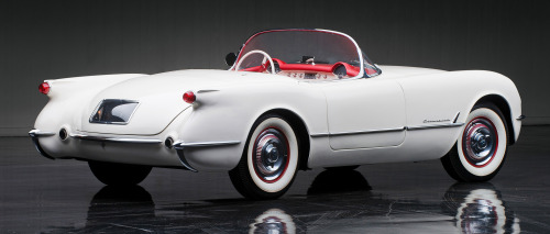 What a difference 70 years makes juxtaposition of Chevrolet Corvette, 1953 & Chevrolet Corvette 