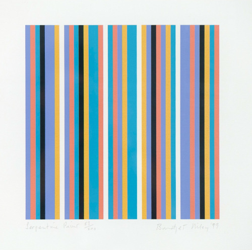 garadinervi: Bridget Riley, Serpentine, 1999, Edition of 200 [Caviar20, Toronto]