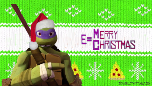 raph-the-muscle: “MERRY CHRISTMAS! Have a Shell-tastic day!”