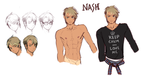 smolbeastmaster:My new OC, Nash. /// Artist - @justsylartComission I did for the lovely @smolbeastma