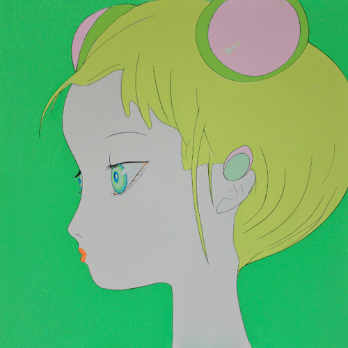 in-on: Candy Girls by Yoshitaka Amano