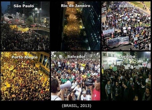 e brasil, voce acordou… demorou mas esta ai… ah indignação do povo! o gigante