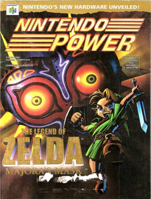 Legend of Zelda Nintendo Power Covers