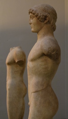 langoaurelian: KOUROS About 490 BC. British