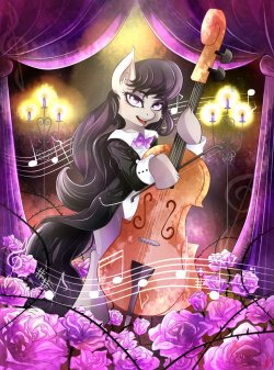 mlpfim-fanart:  Thorny Concert by Invidiata  =3