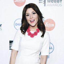 berxerk:  Grace Helbig at The 18th Annual Webby Awards Arrival 