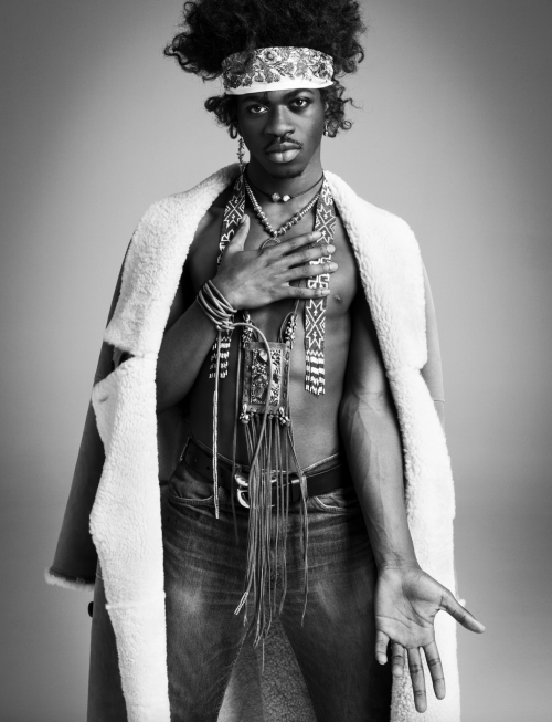 lilnasxdaily:LIL NAS X for VMAN | Birth of a SUPERSTAR 2021 photographed by Inez &amp; Vinoodh