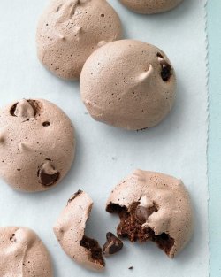  Mocha-Chip Meringues | Martha Stewart  *save*