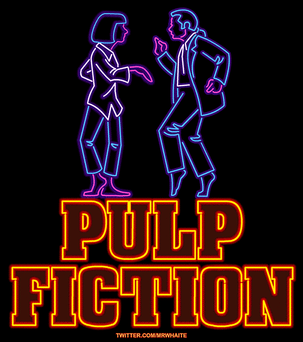 alternative-movie-posters:  Pulp Fiction by Michael Whaite