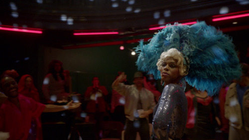 Pose season 1 episode 1 (2018) dir. Ryan MurphyCostume design by Lou Eyrich &amp; Analucia McGor