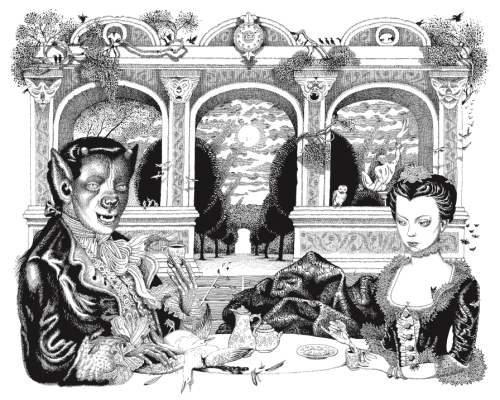 zonanegativa:Ilustraciones de Nicole Claveloux para su trabajo en la adaptación del cuento original 