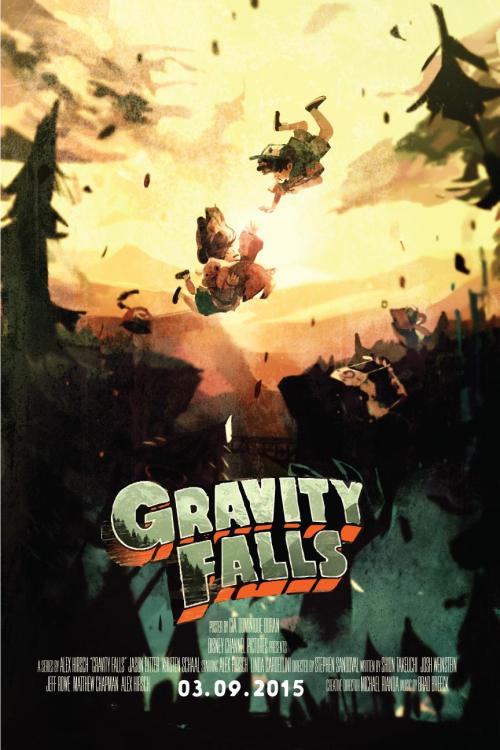 A fan-made Gravity Falls movie poster for the Midseason Finale of Season 2: &ldquo;Not What He S