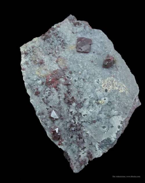 Cinnabar on Quartz Sulphide ores are most often dull and grey, so the bright red colours of this tox