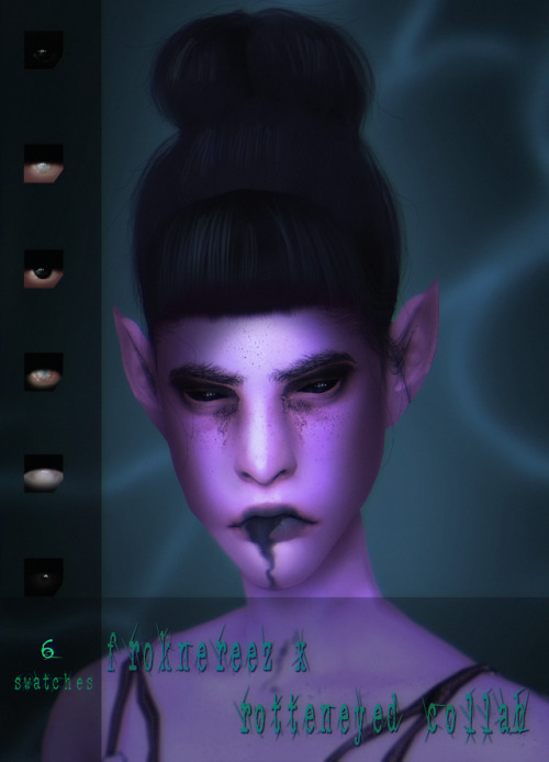 froknereez: FROKNEREEZ X ROTTEN-EYED COLLAB DROWNED IN SEA SET eyeshadows: hq compatible | 5/6/10 sw