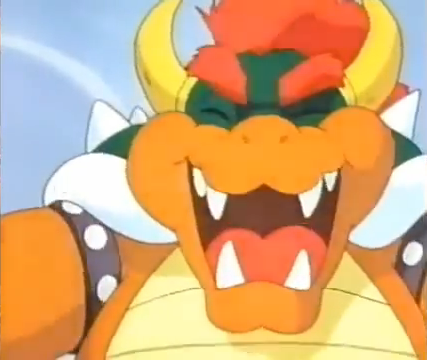 Bowser/Koopa ,as he appeared in Super Mario World: Mario to Yoshi no Bouken Land