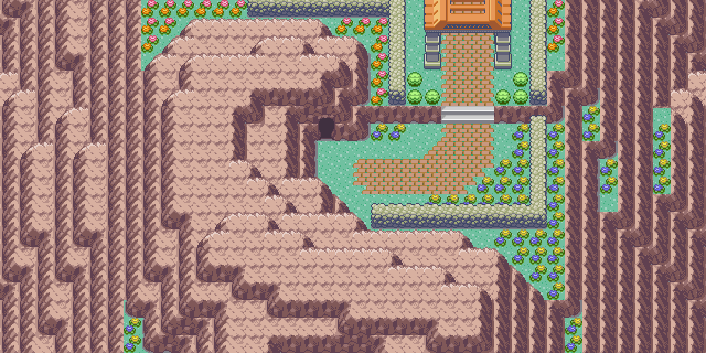 meteor-falls:  Ever Grande City, Hoenn Region 