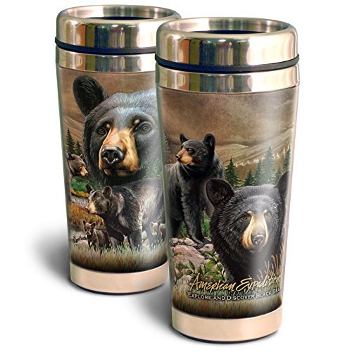 Stainless steel travel mugs