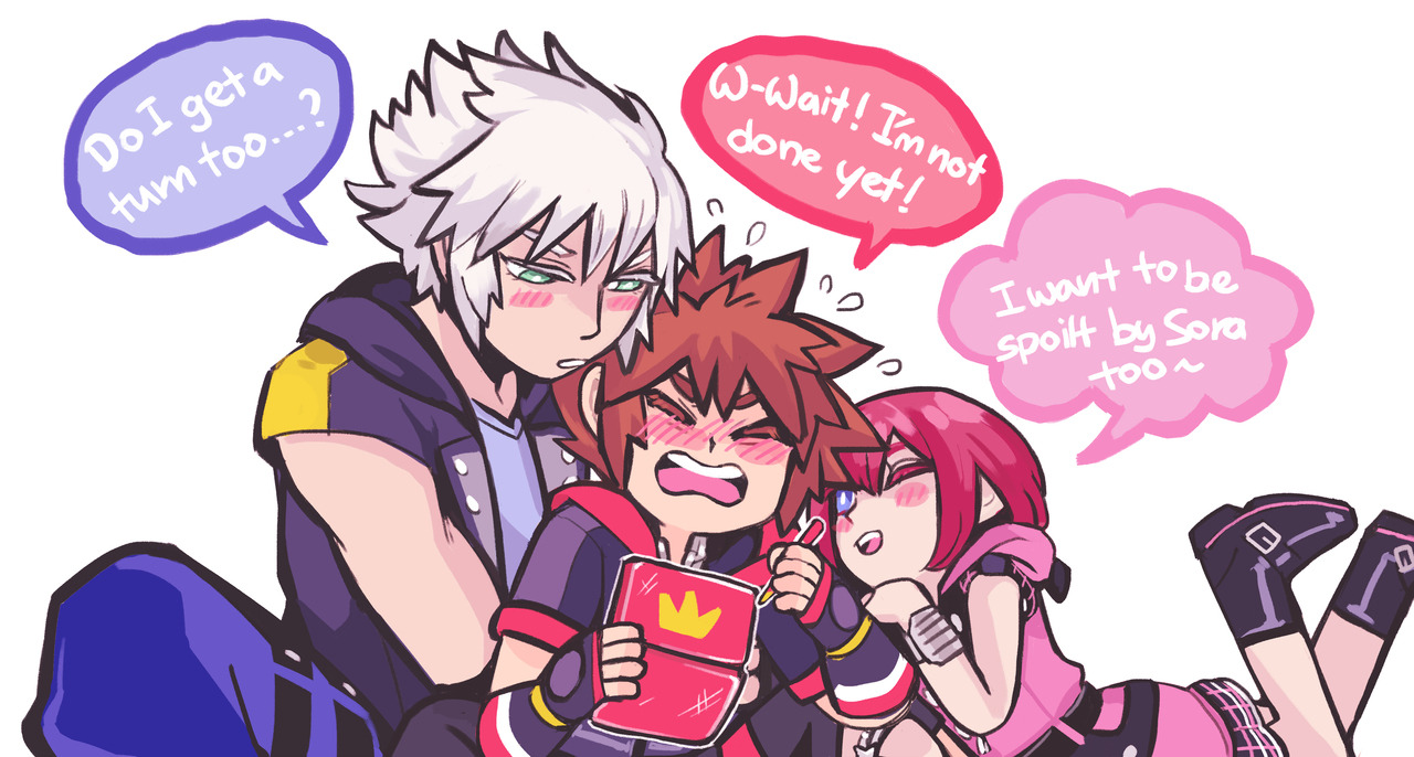 soursoppi:  he’s probably got a whole graveyard of tamagotchis but Sora tries