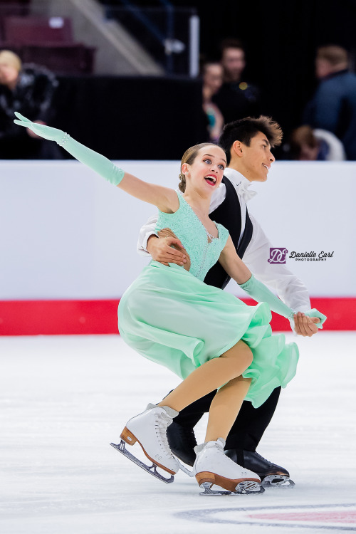 danielleearlphotography: ⛸️ Emma Goodstadt &amp; Michael Barsoum 2019-2020 Novice Quickstep 2020