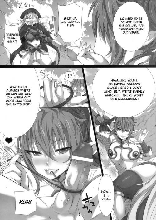 doujinsalad:  Queen’s BladeElves Shaker (part 1/3) by Kusari Caterpillar https://www.fakku.net/doujinshi/elves-shaker-english part 2 / part 3