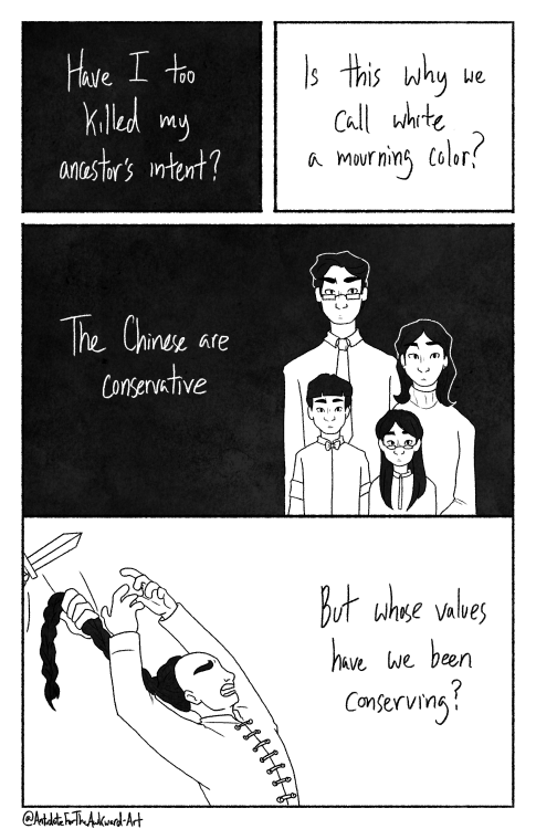 antidotefortheawkward-art:Happy APAHM and here’s a poem comic about my experiences being trans and C