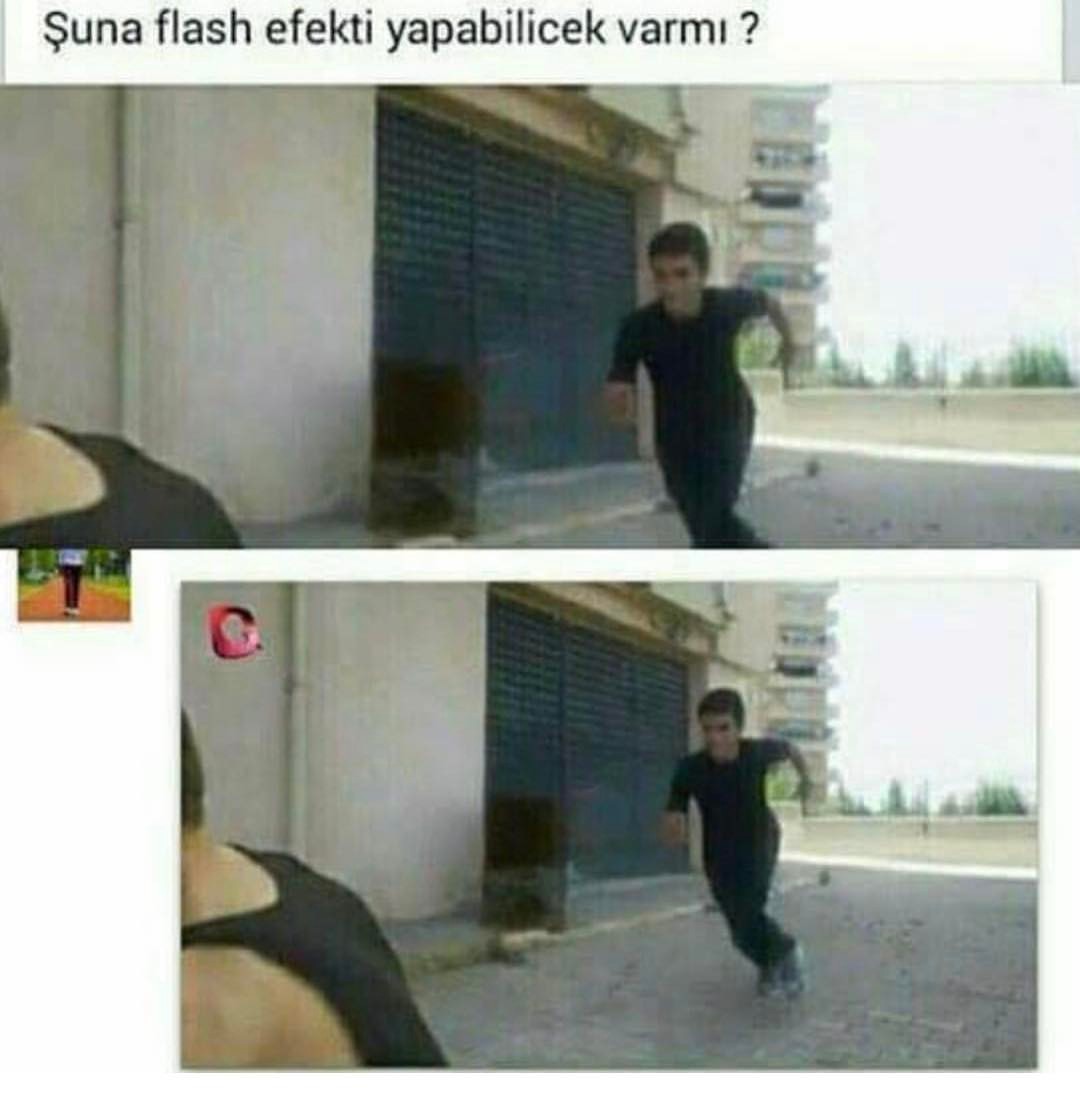 Şuna flash efekti...