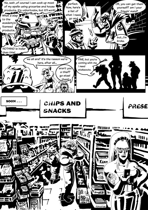 page 6, on the chips and snacks aisle we have: zees- they’re chips made with undergrain, and they’re