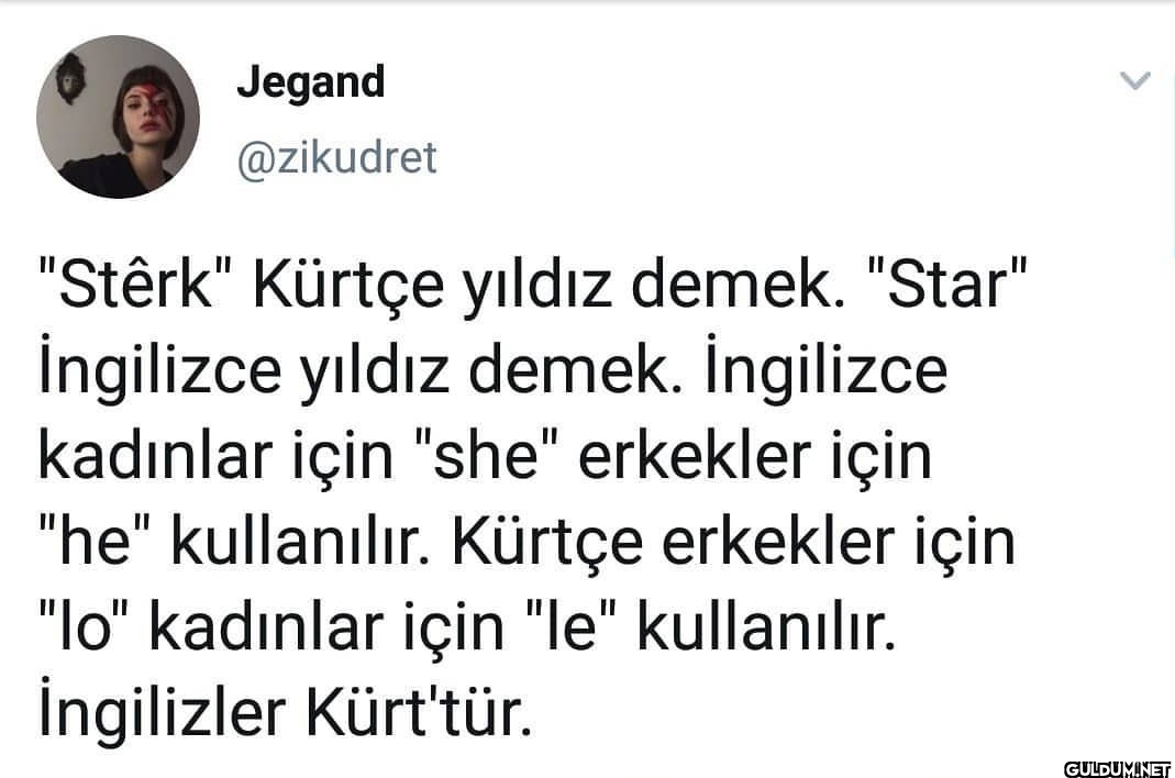 Jegand @zikudret "Stêrk"...