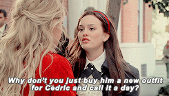 chuckandblairdaily: Random Blair Waldorf moments in season 1. 