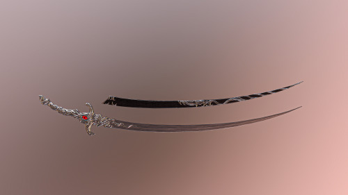 I started learning 3d like about 3 months ago and I decided to create the most adorable weapon for t