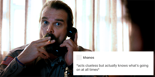 jimsharbour:  jim hopper + text posts