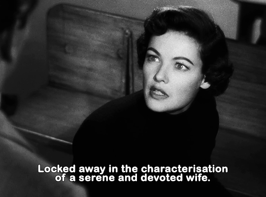 auldcine:Gene Tierney in Whirlpool (1949) https://painted-face.com/
