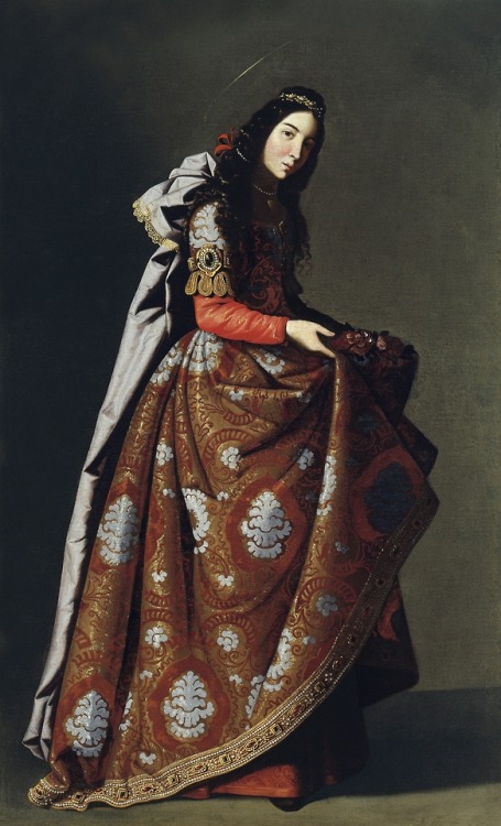 Saint Casilda of Toledo, by Francisco de Zurbarán, Museo Nacional Thyssen-Bornemisza, Madrid.