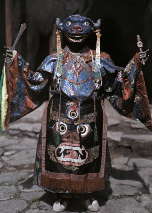 anachoretique:  Joseph F. Rock. The Yak Demon, Tibet. 1925.