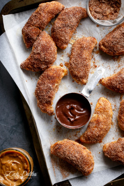 sweetoothgirl:    DULCE DE LECHE CHURRO EMPANADAS   