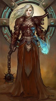 scifi-fantasy-horror:  A Cleric by *yigitkoroglu