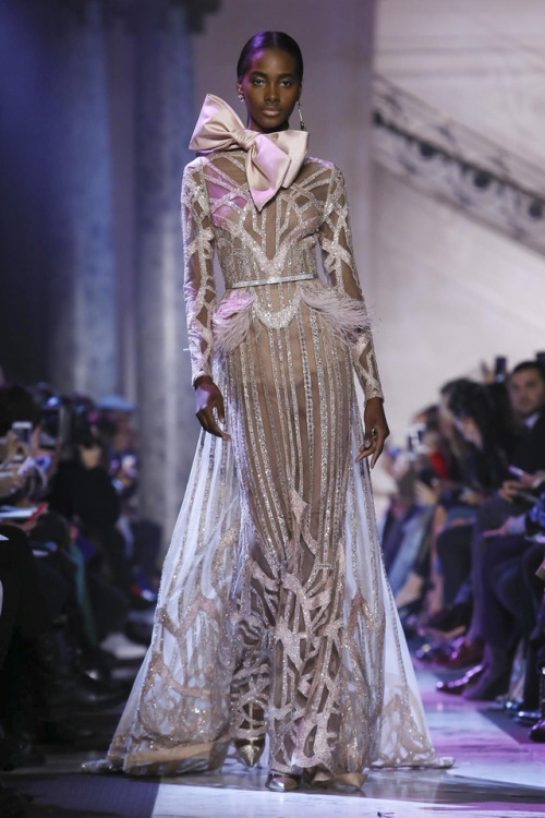 Tami Williams at Elie Saab Haute Couture Spring 2018