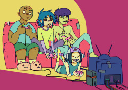 Asukalanglei:guess Who S Back Into Their Full Blown Gorillaz Phase,