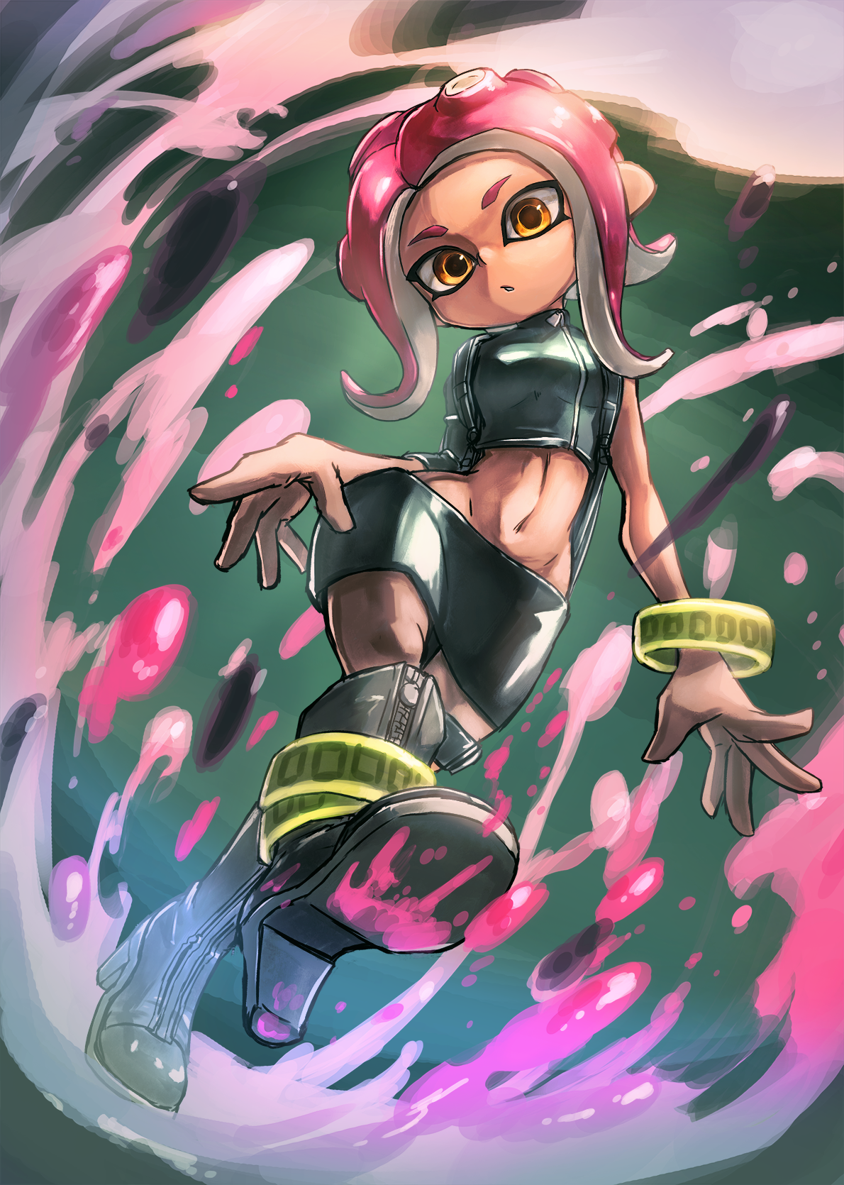 Inactive Kuroi Susumu スプラトゥーン2のタコちゃん デザイン全部好き