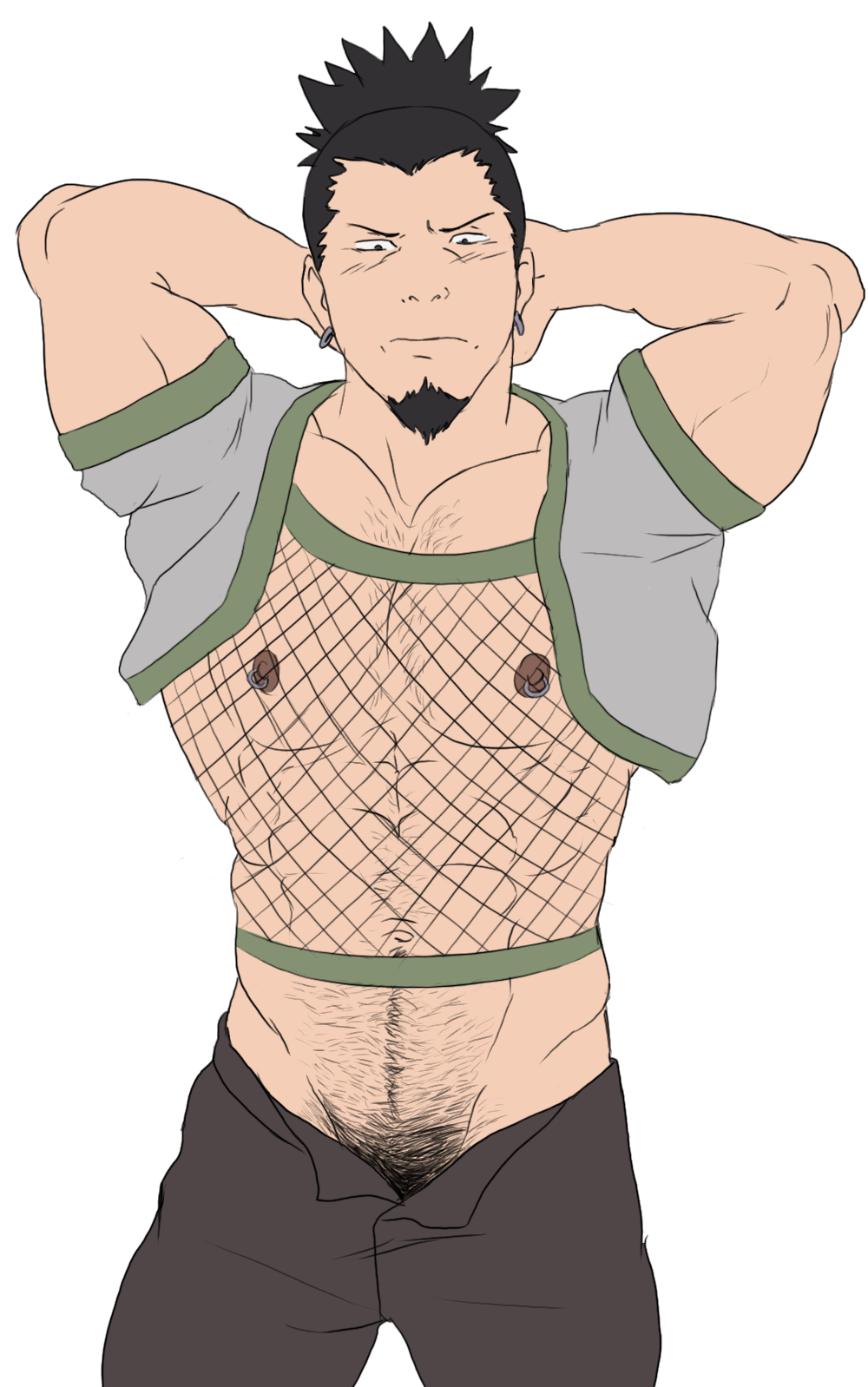 Shikamaru showing off.