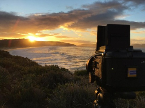 One more from this morning. Good times! #sunrise #tasmania #discovertasmania #waves #surf #surfing #