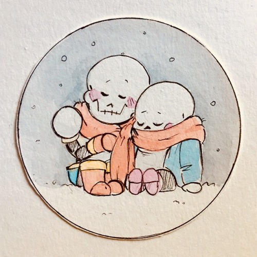 stuffedart:Comfy in the snow…