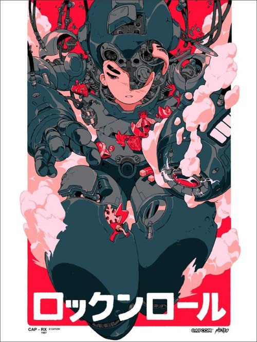 Mega Man by Sachin Teng / TumblrLimited edition screen prints available via Mondo today. More info H