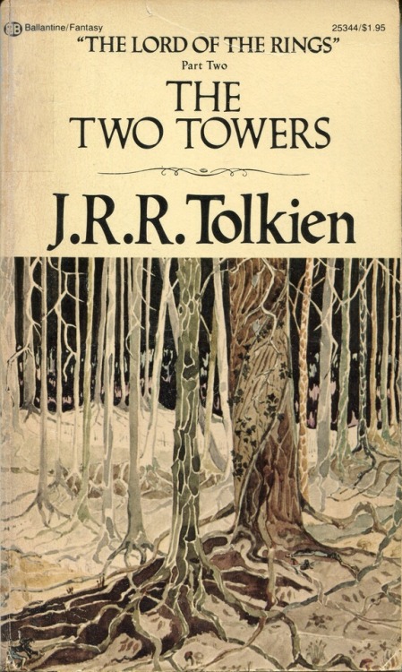 vintagescifibookcovers: The Hobbit & The Lord of the Rings by J.R.R. Tolkein1965