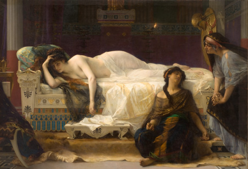 spoutziki-art: Alexandre Cabanel - Phèdre, 1880 (details)