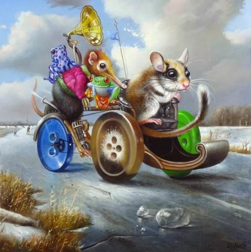 The funny and so cute surrealist animals of Wim Bals