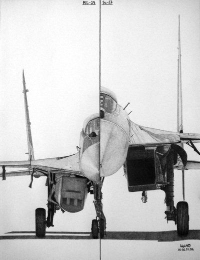 michell169:Mig-29 &amp; Su-27