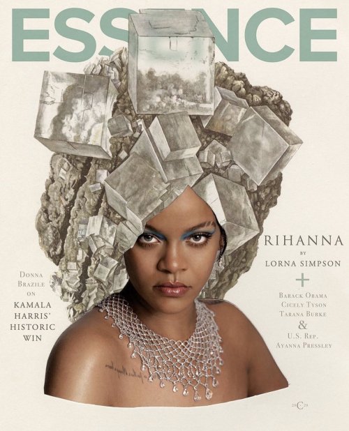 Rihanna for Essence Magazine (Feb. issue) : Lorna Simpson